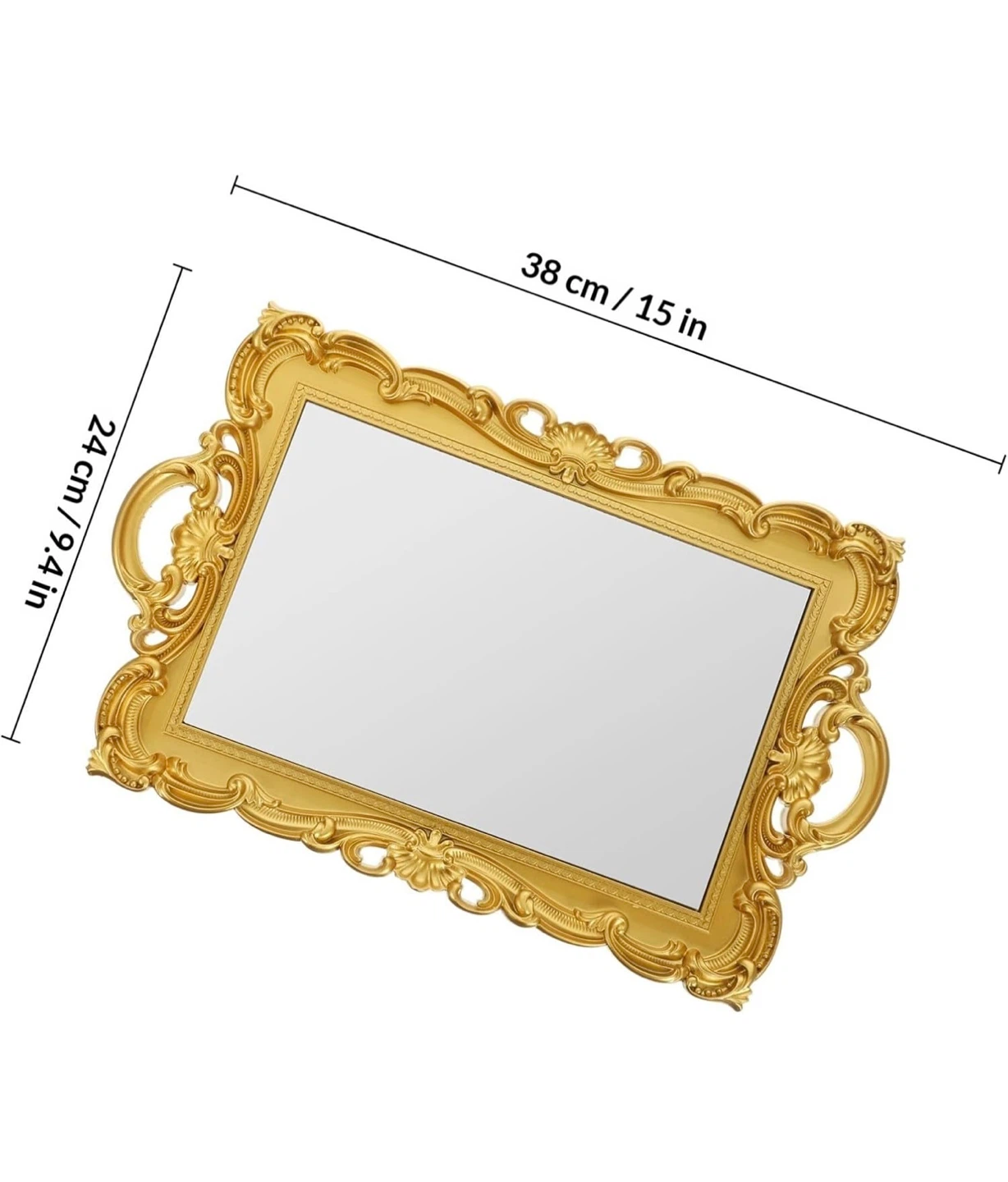 Ornate Gold Decorative Mirror - photo 4