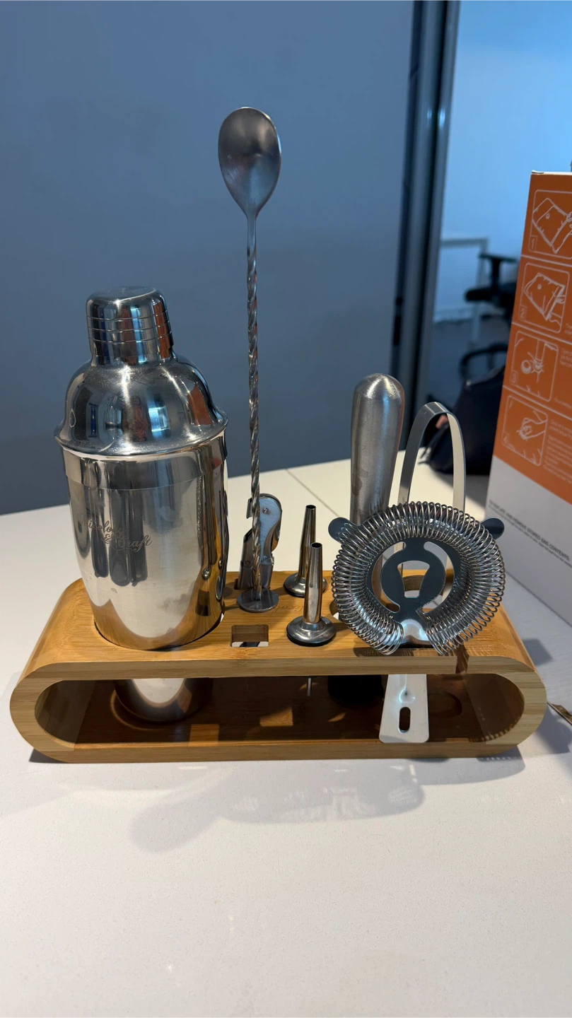 Cocktail Shaker Set with Bar Tools