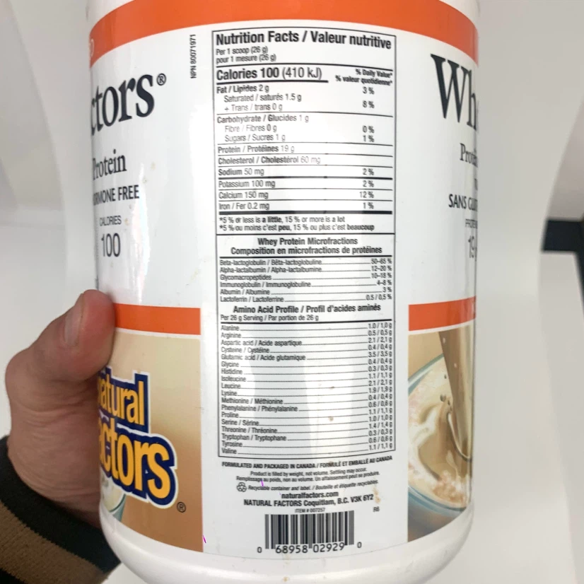 Grass Fed Whey Protein Powder Unflavoured 1kg 19g Protein - photo 5