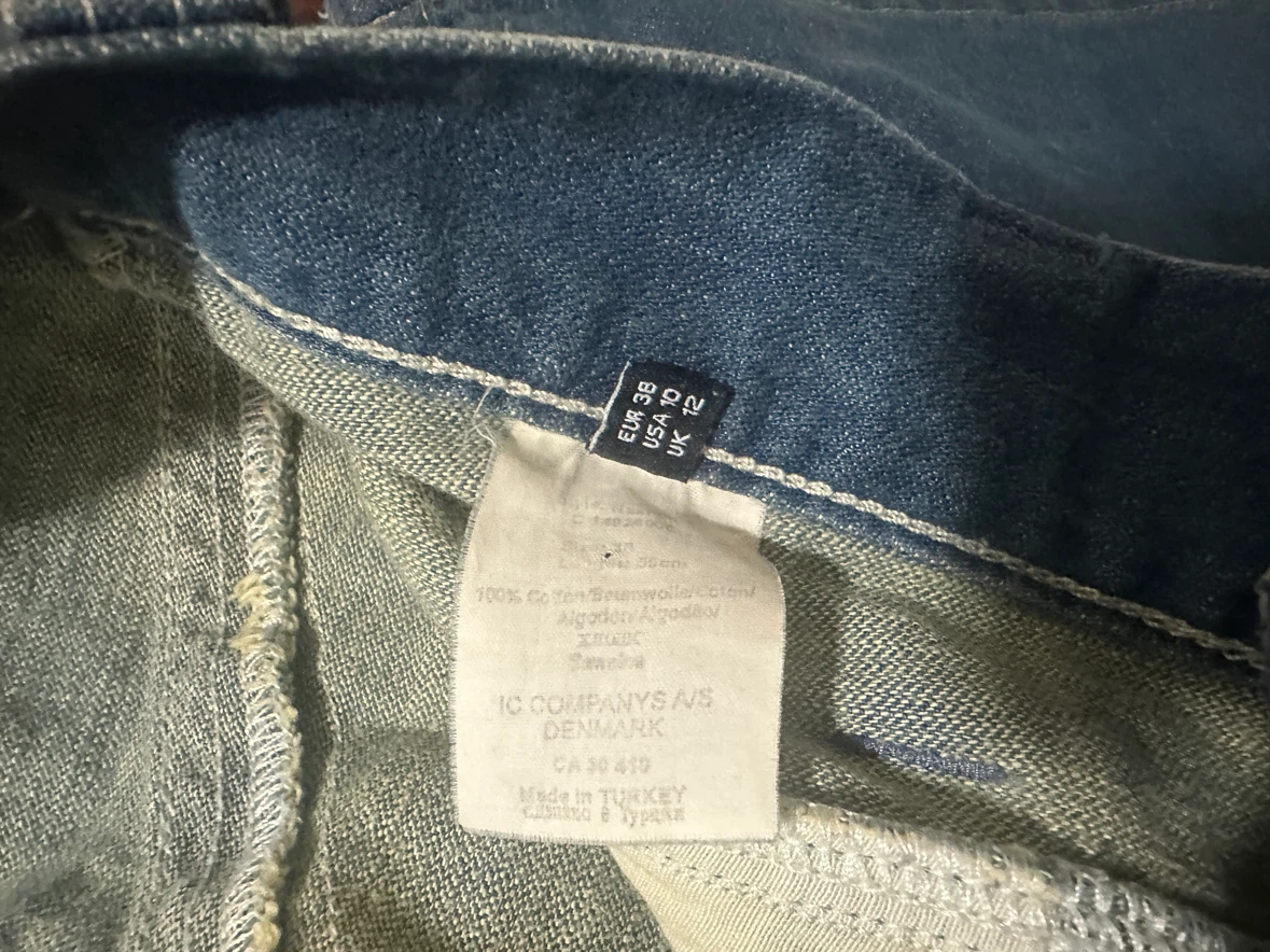 y2k Intiwear Jeans Denim Skirt - photo 4