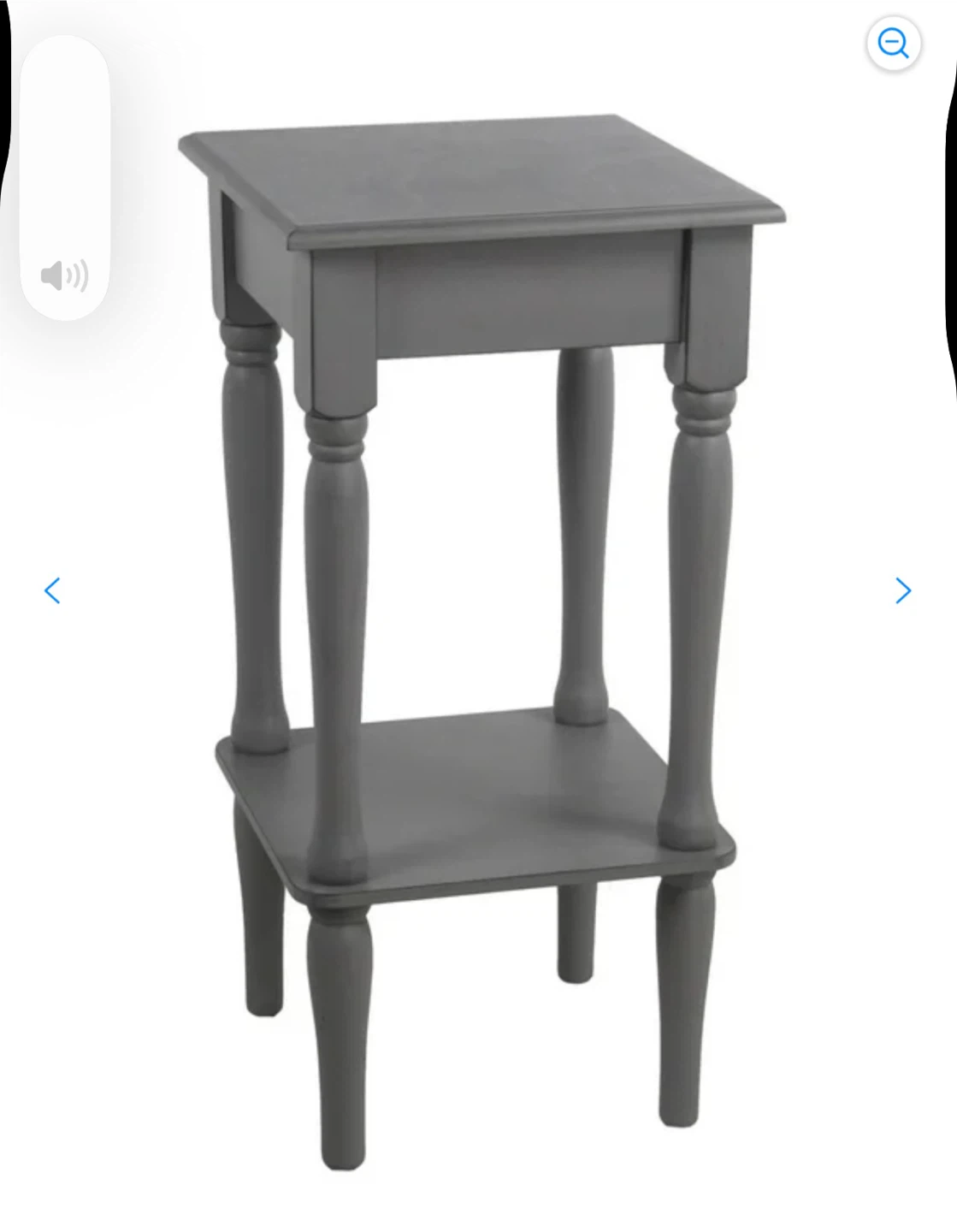 Grey Accent Table