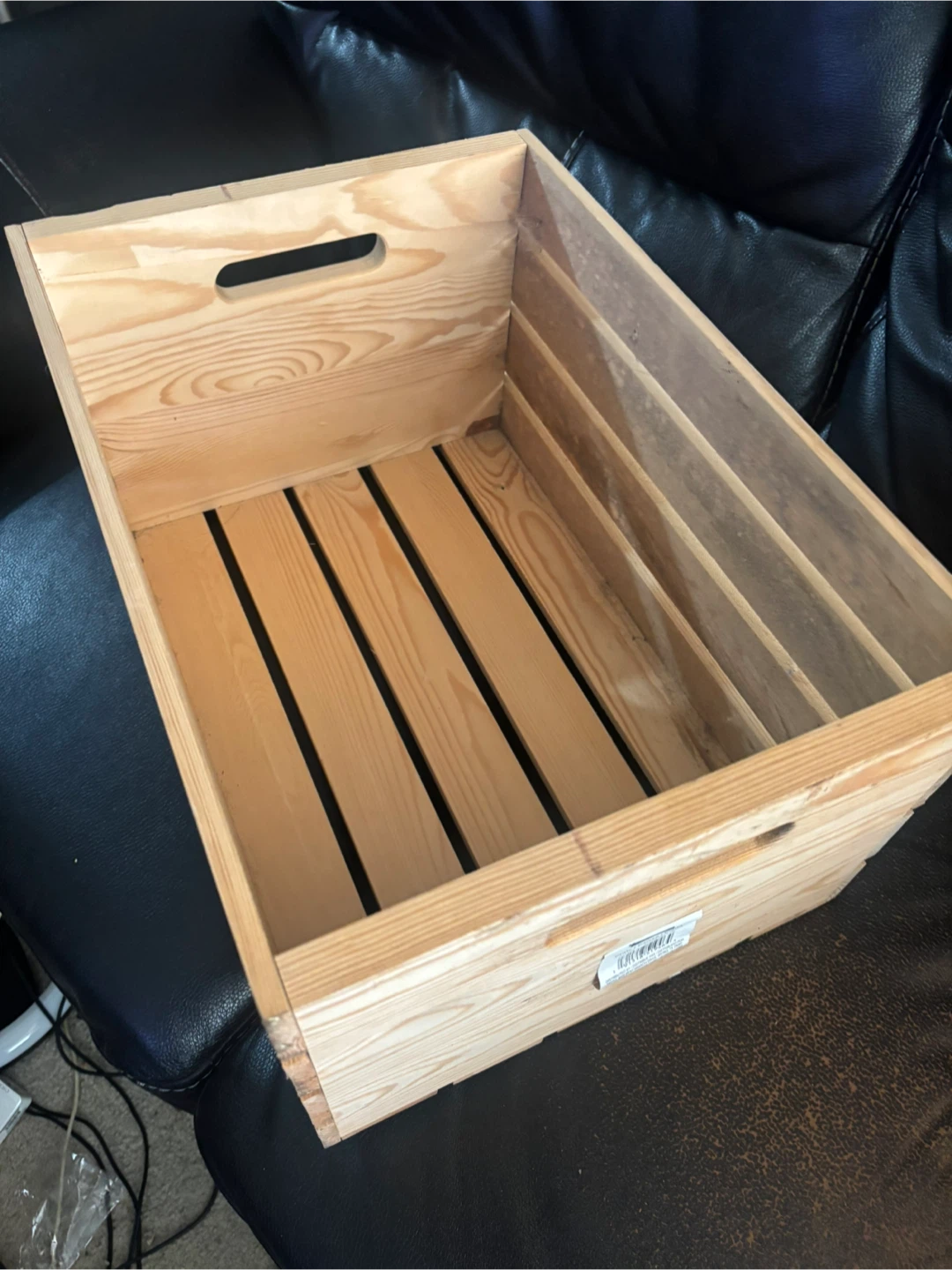 Craft Smart Wooden Crate