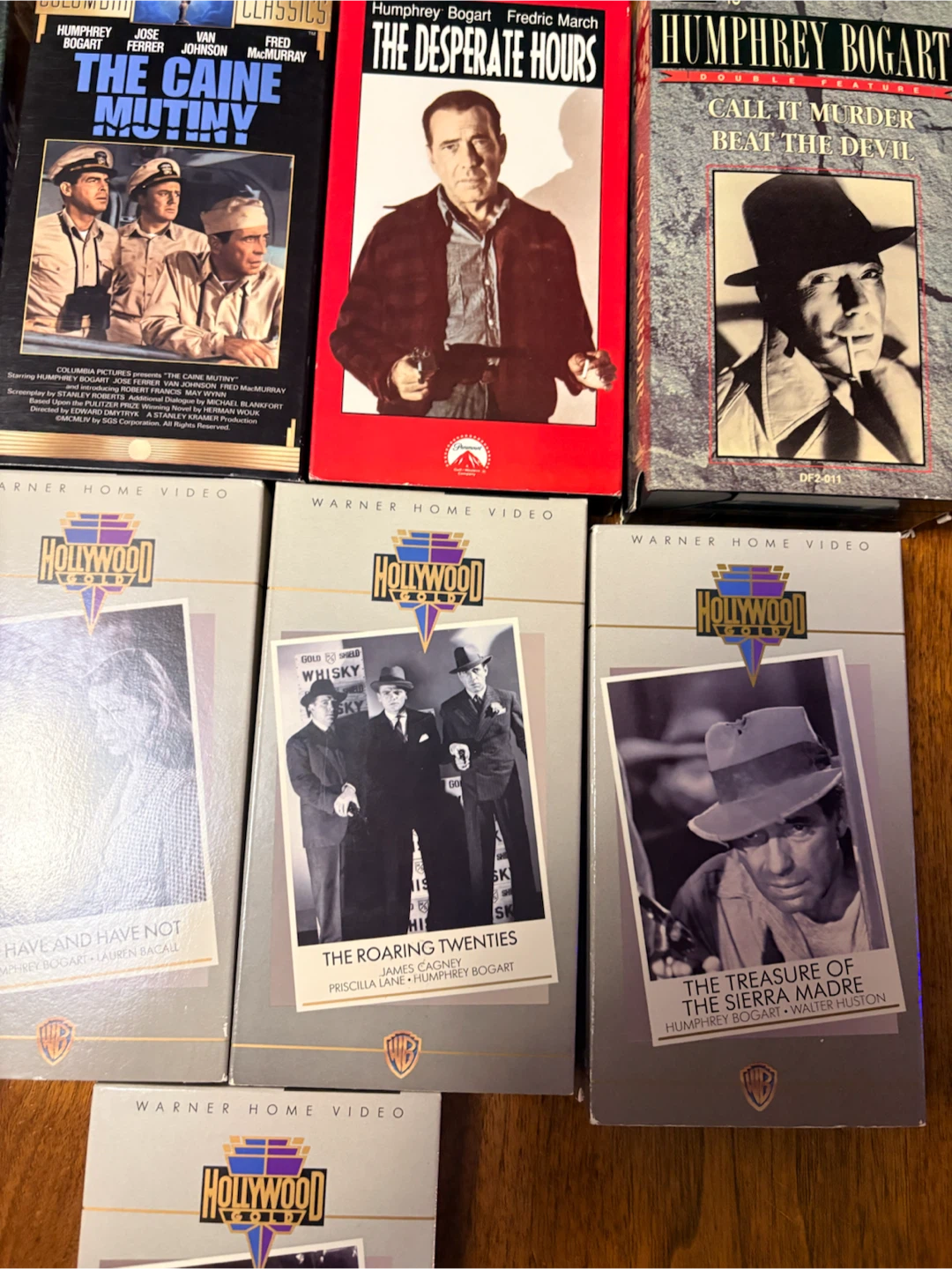 Humphrey Bogart VHS Movie Collection - photo 3