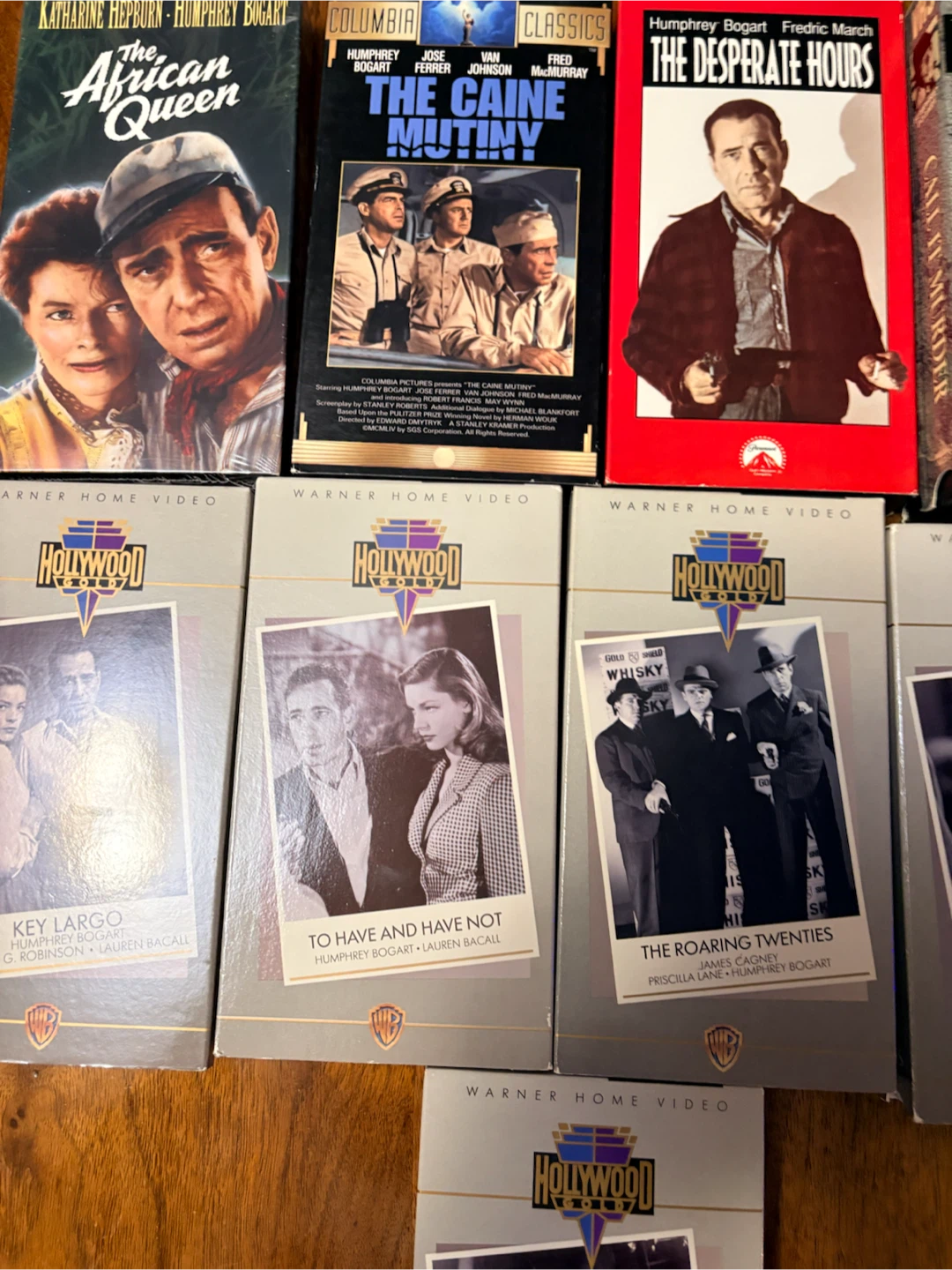 Humphrey Bogart VHS Movie Collection - photo 4