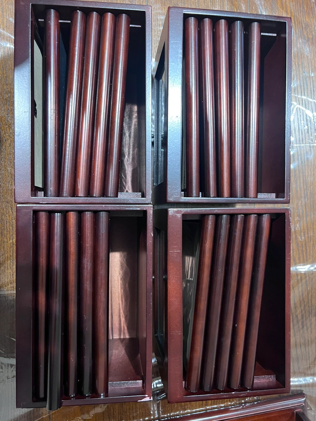 Wooden Photo Album Organizer with Drawers - photo 5