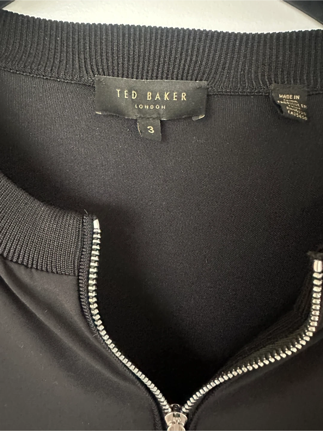 Ted Baker Black Zip-Up Bomber Jacket - photo 2