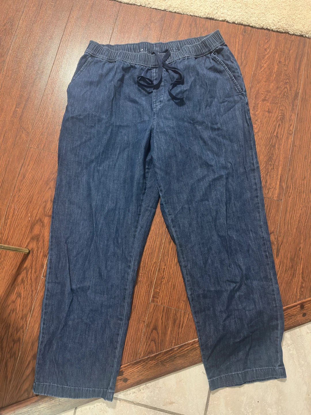 uniqlo soft denim pants