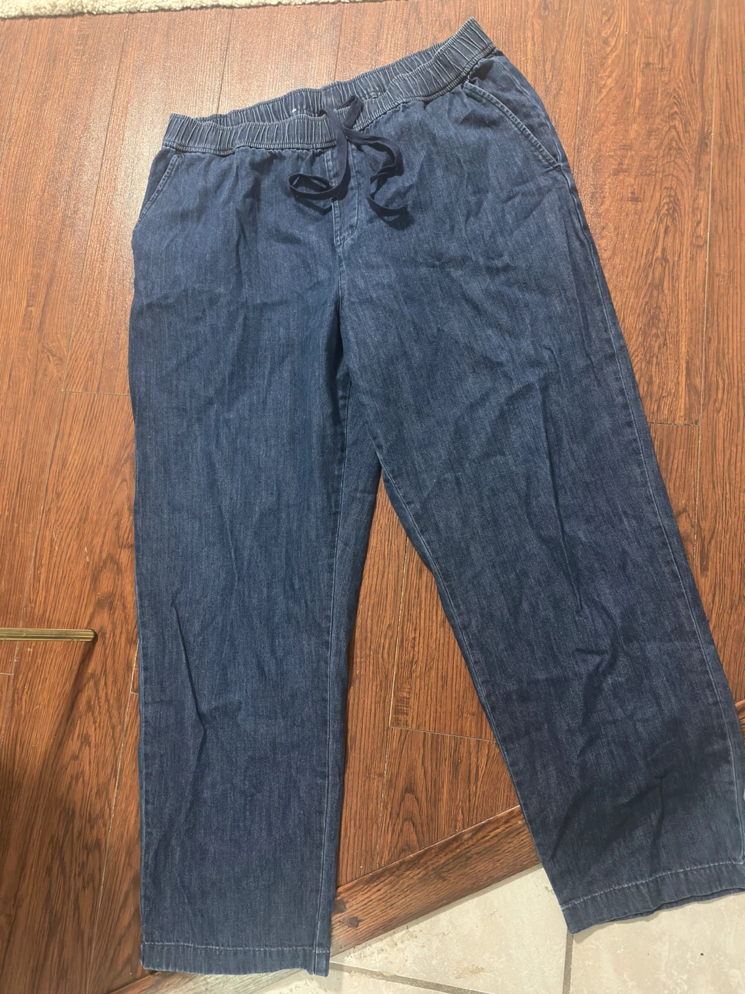uniqlo soft denim pants - photo 2
