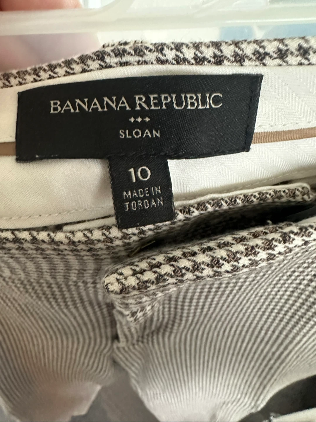 Banana Republic Sloan Houndstooth Pants - photo 2