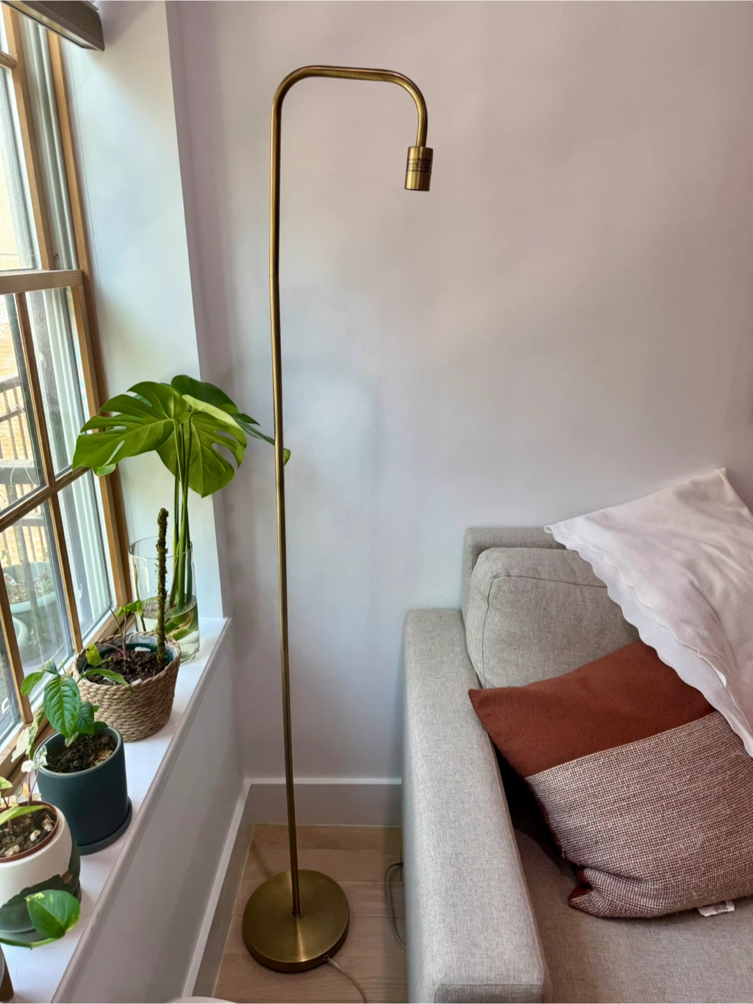 Brass Floor Lamp