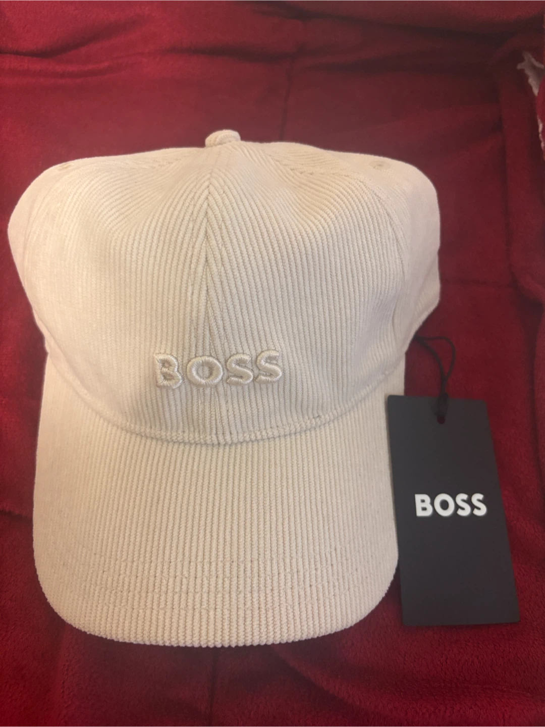 BOSS Corduroy Cap