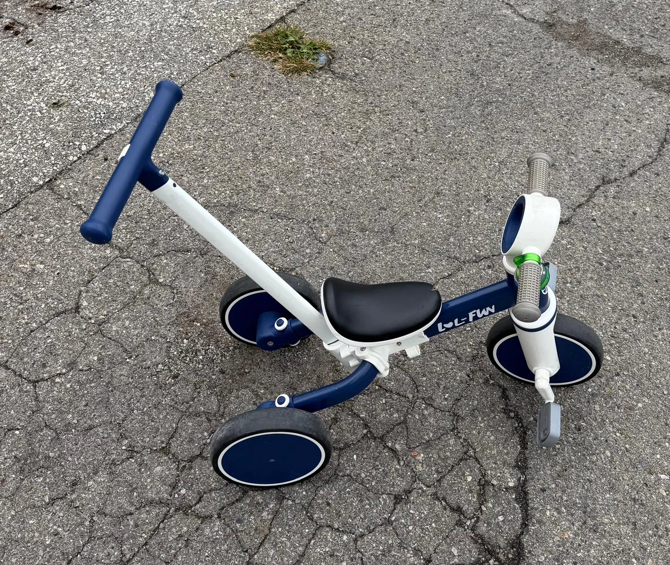 LOL-FUN 3-in-1 Convertible Tricycle and Balance Bike - photo 4
