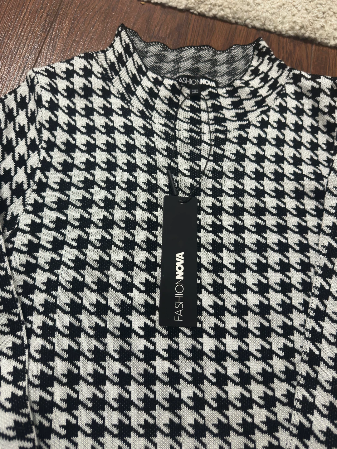 New Fashion Nova Houndstooth Mini Dress - photo 2