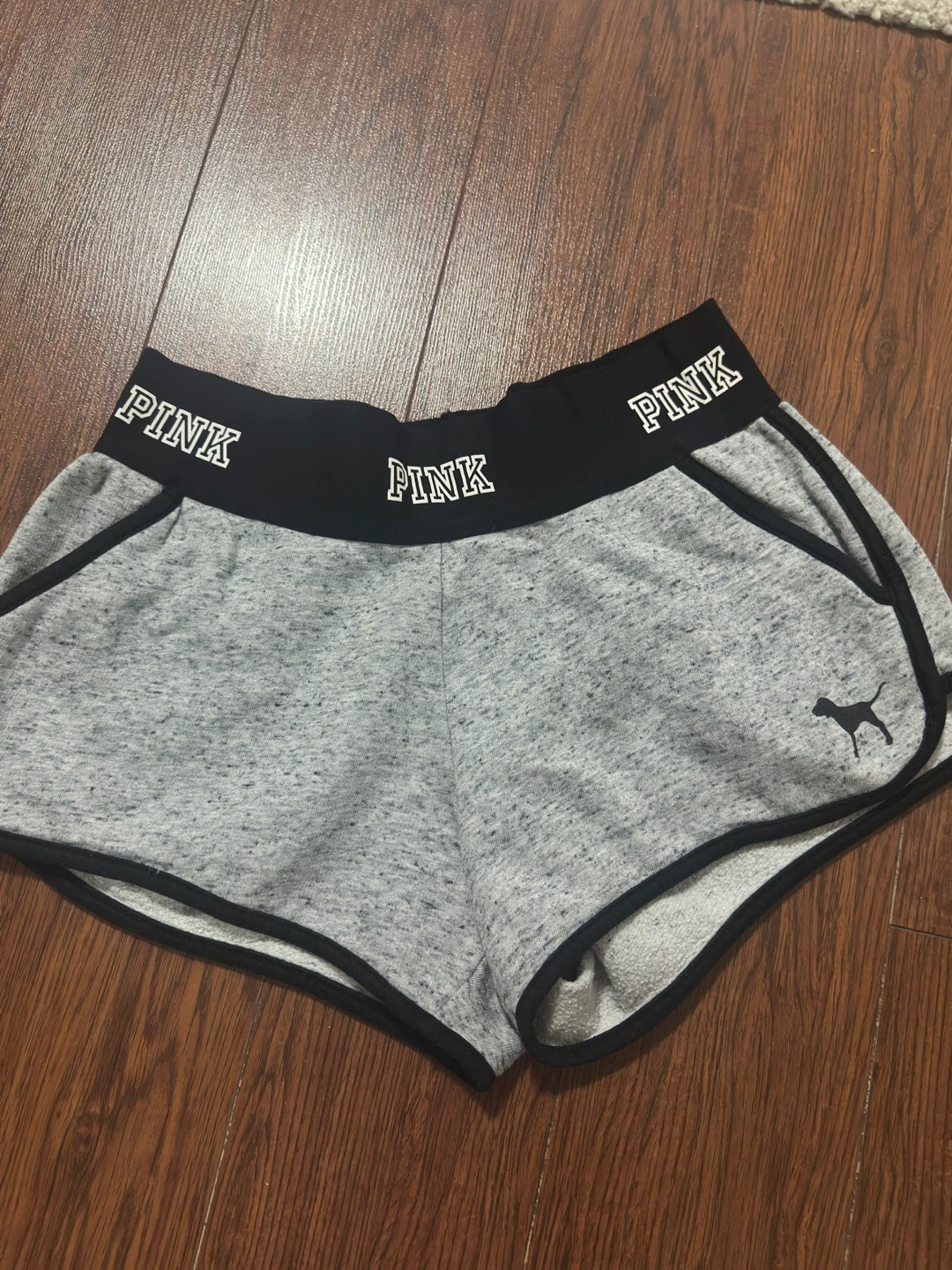 Pink by Victoria's Secret Grey Shorts