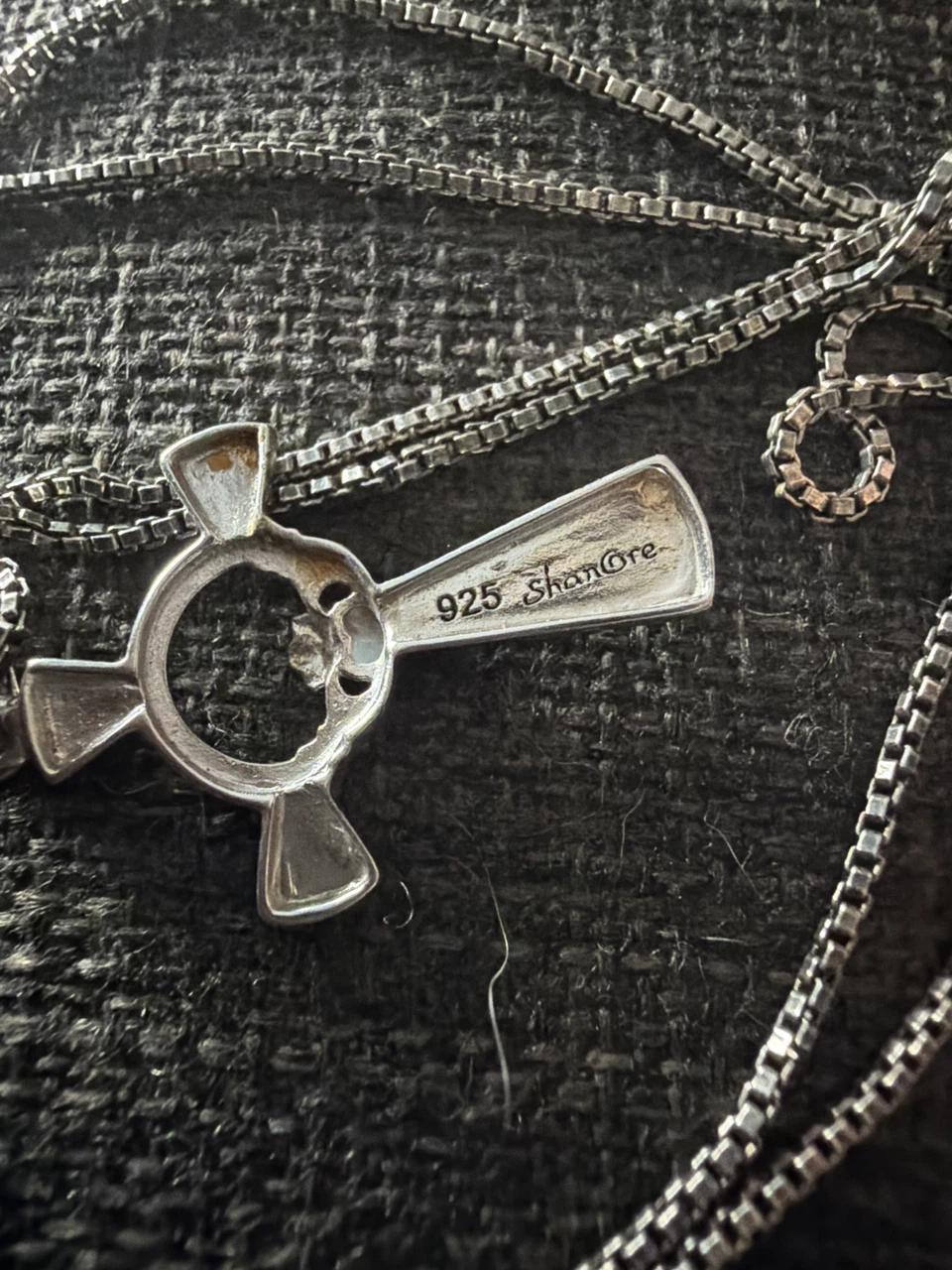 Sterling Silver Cross Necklace - photo 2