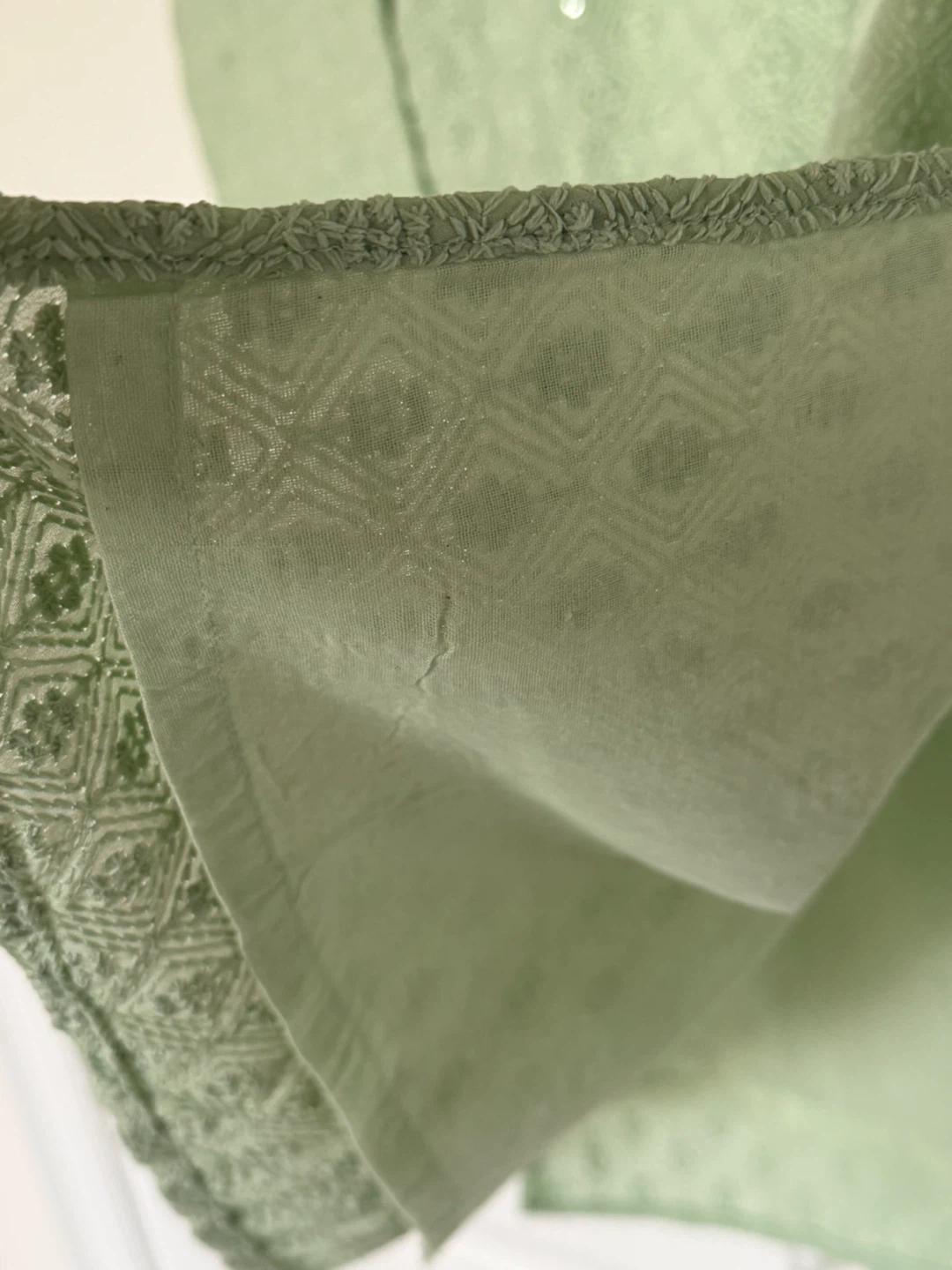 Light Green Kurta with Sequins - photo 4