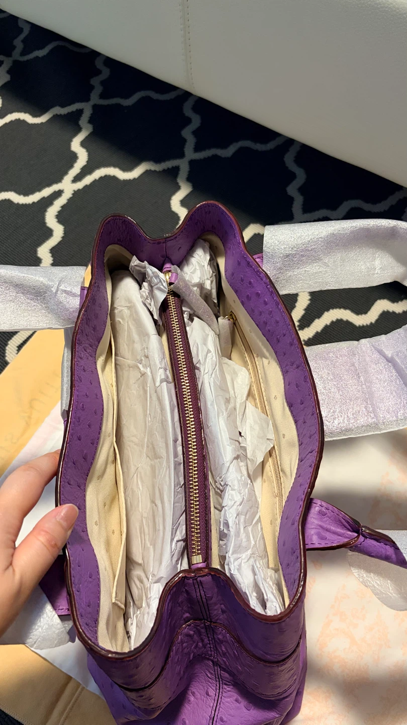 Kate Spade Charm City Ostrich Tote Bag – Never Used - photo 5