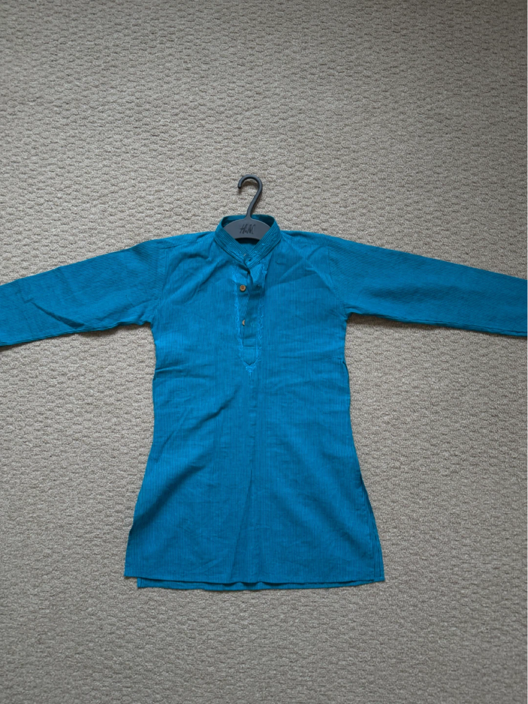 Blue Striped Tunic Shirt - Size 6 - photo 5