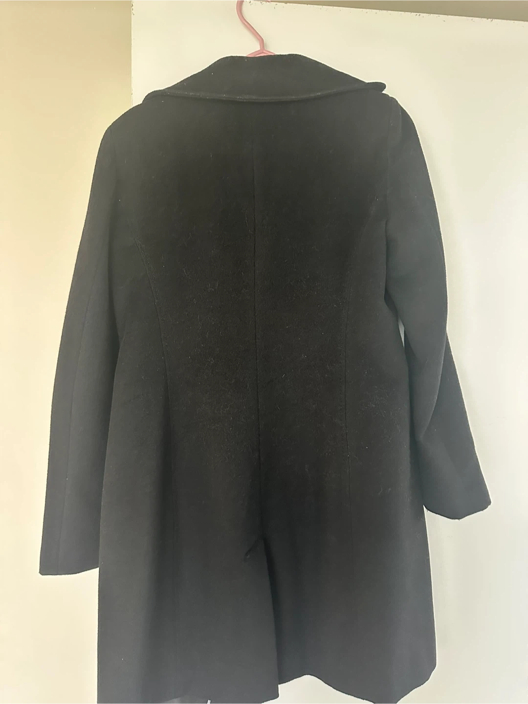 Calvin Klein Black Wool Coat - photo 2