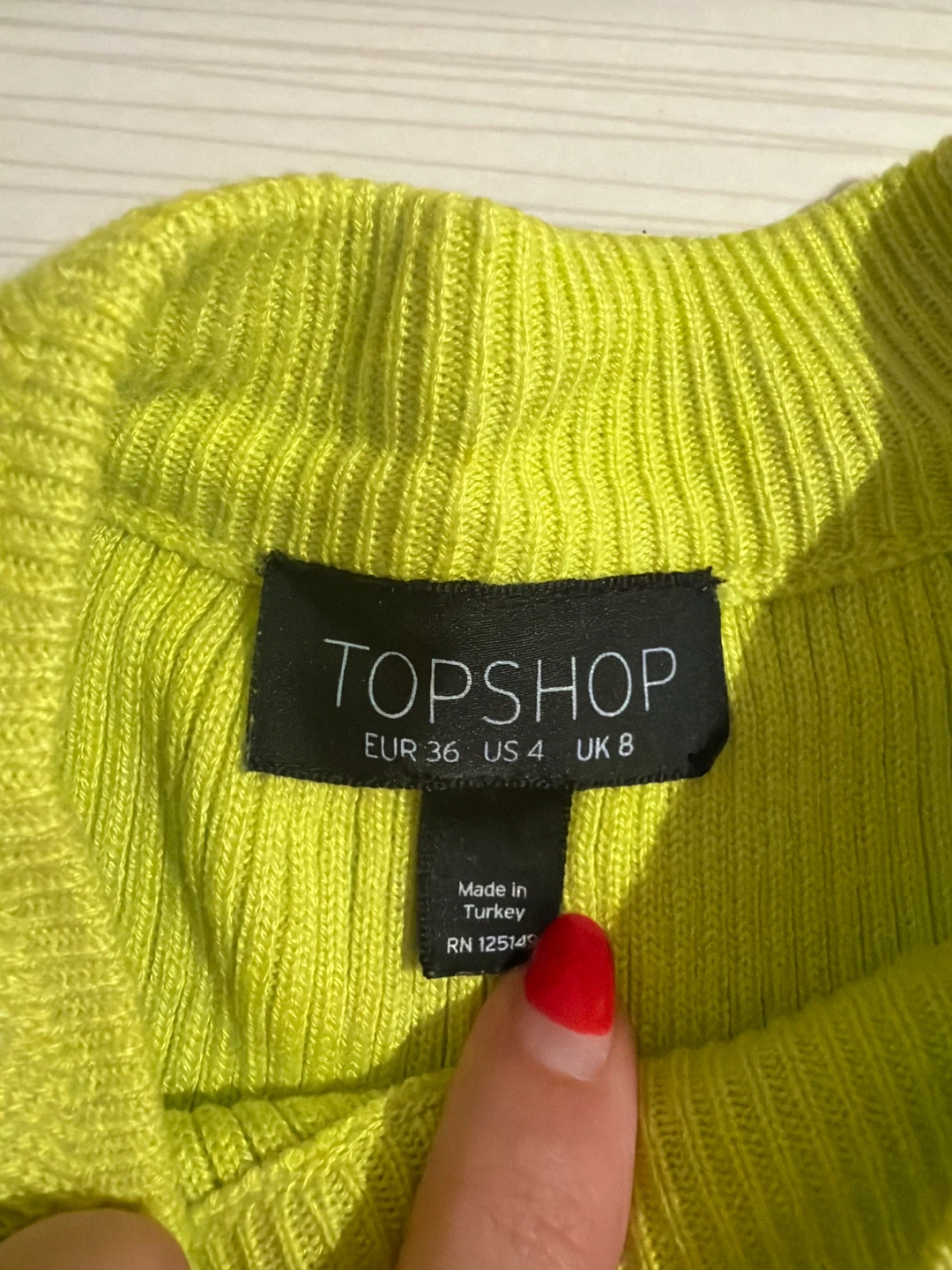 Topshop Ribbed Sleeveless Top - photo 2