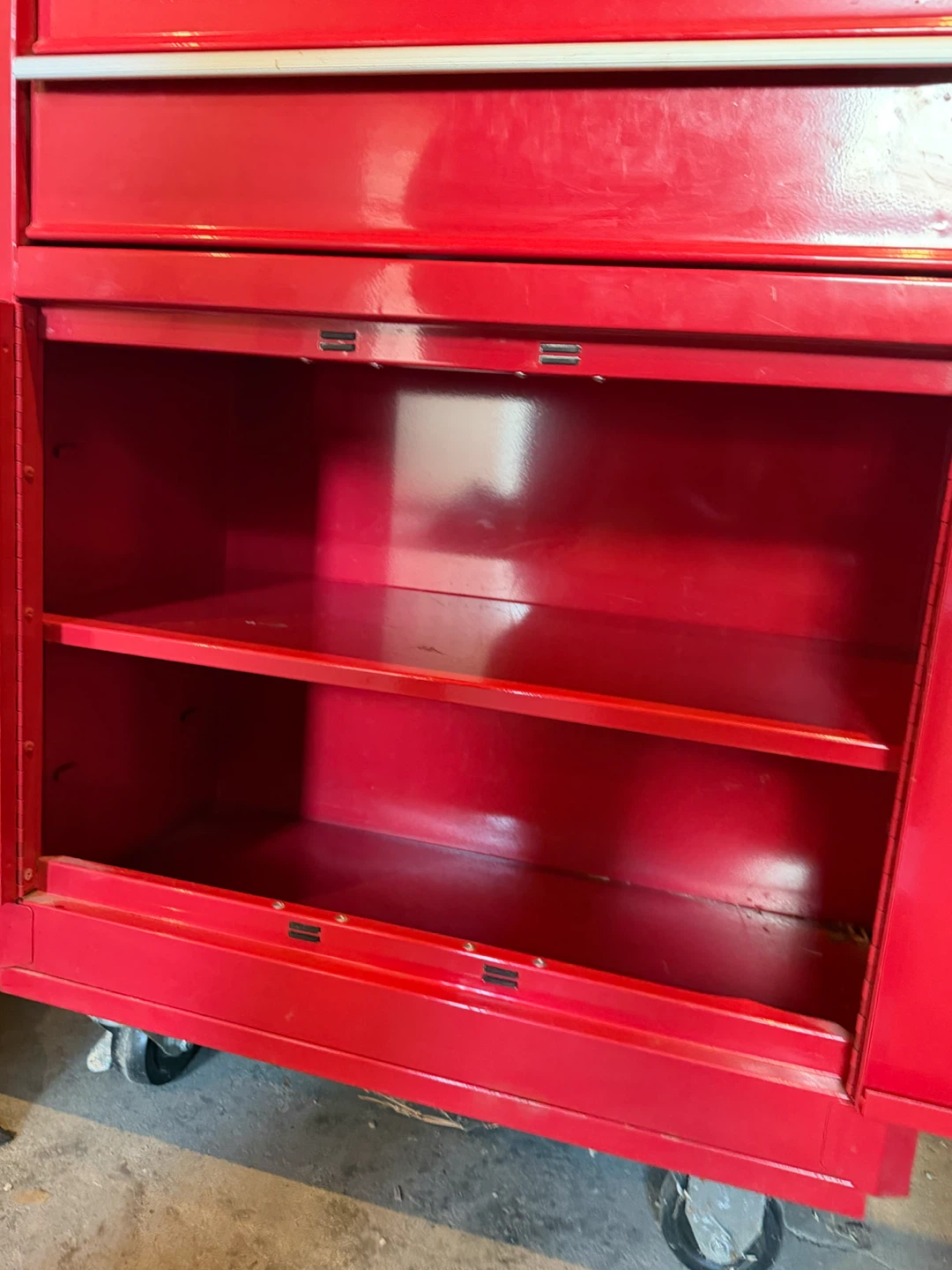 Mastercraft Red Rolling Tool Chest Cabinet - photo 2