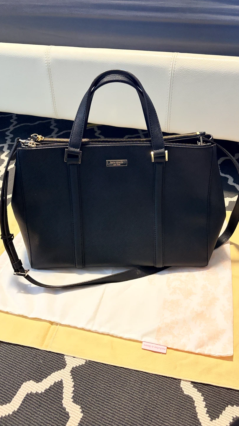 Kate Spade Black Tote Bag
