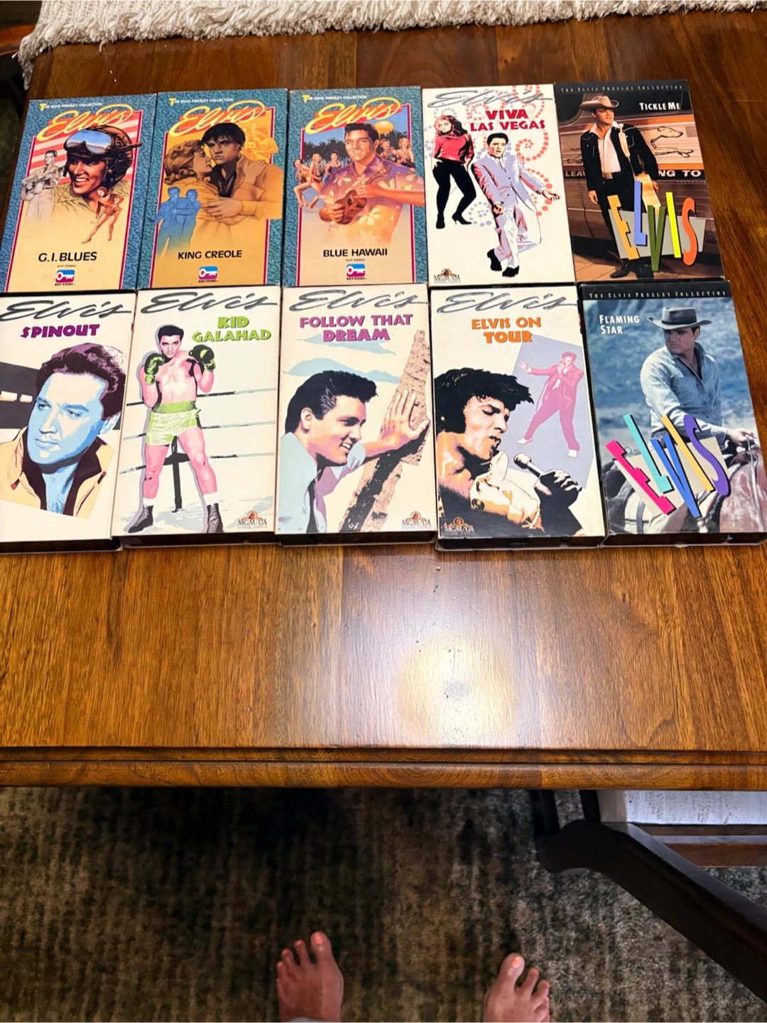The Elvis Presley Collection VHS Movies