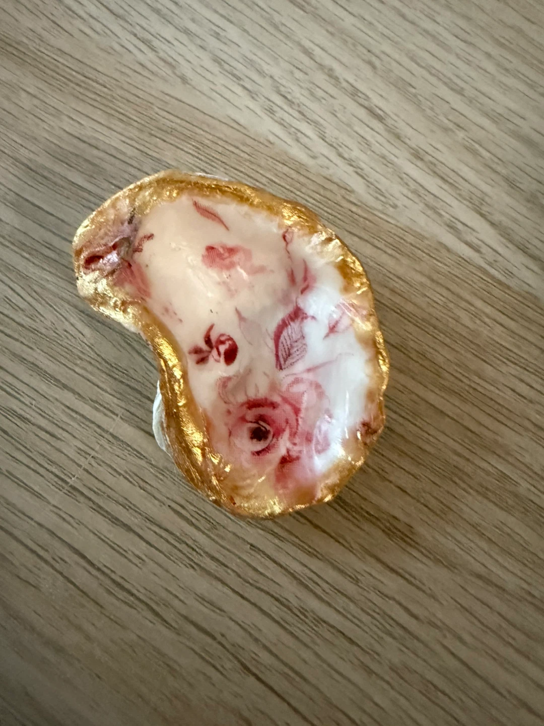 Decorative Oyster Shell Trinket Dish
