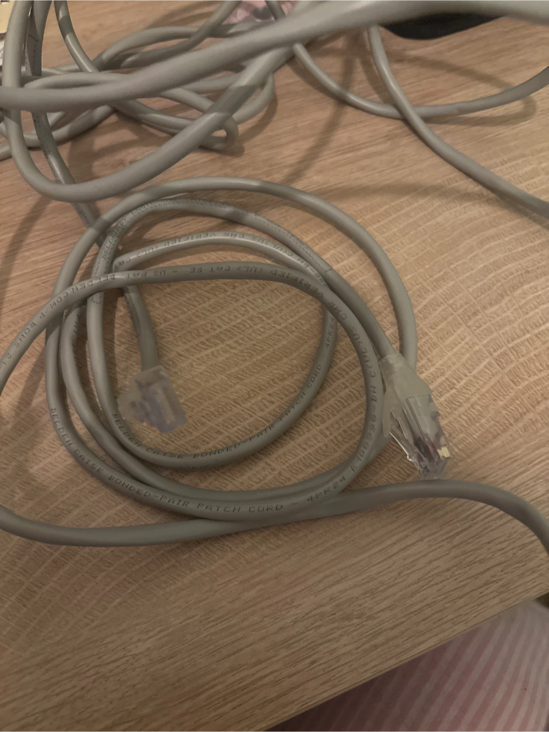 Ethernet cable