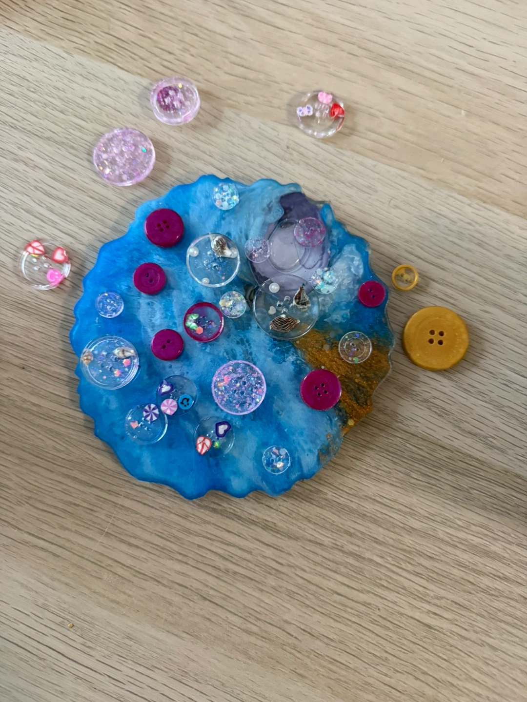 Handmade Resin Buttons