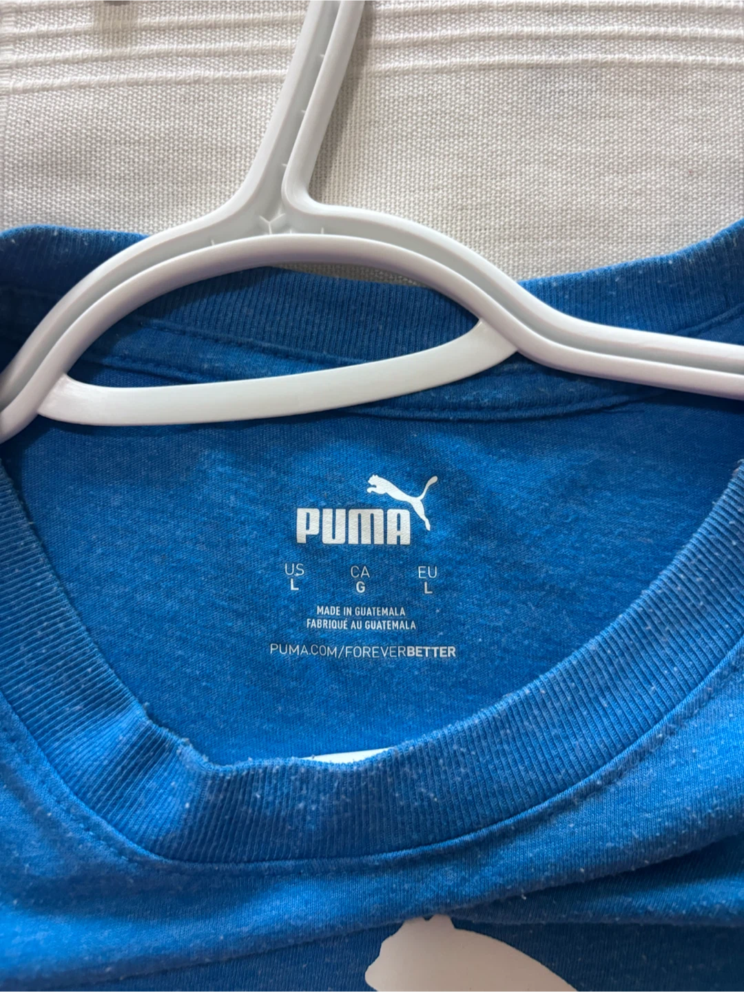 Puma Blue T-Shirt Size L - photo 2