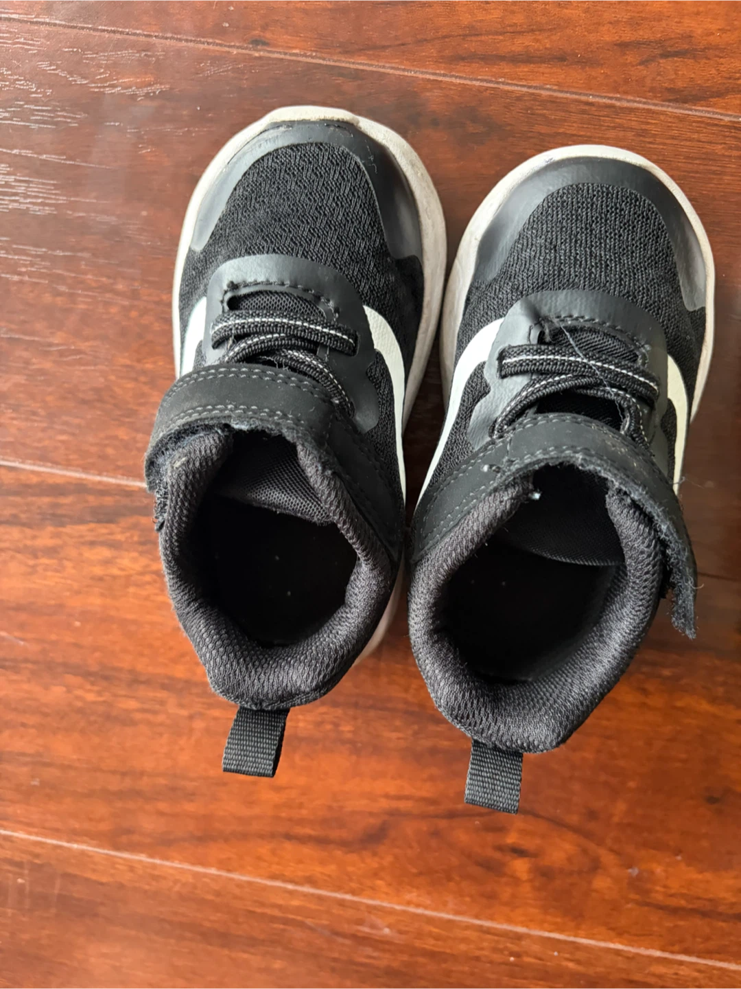 Bundle of 3 Pairs Kids Shoes - Shark, Skechers, Black Sneakers - photo 4