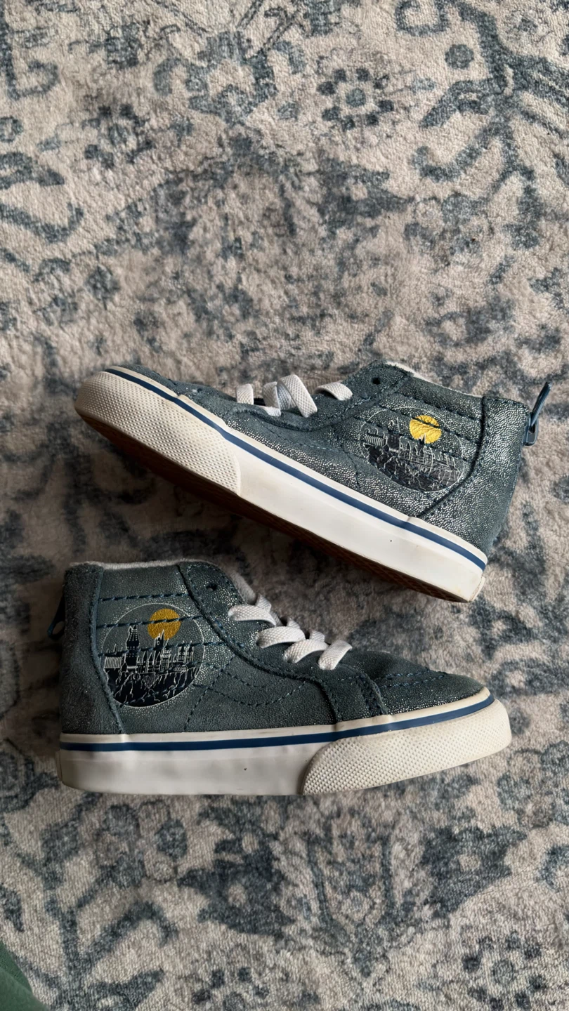Harry Potter × Vans Sk8-Hi Zip Toddler 'Hogwarts' Sneakers - photo 3
