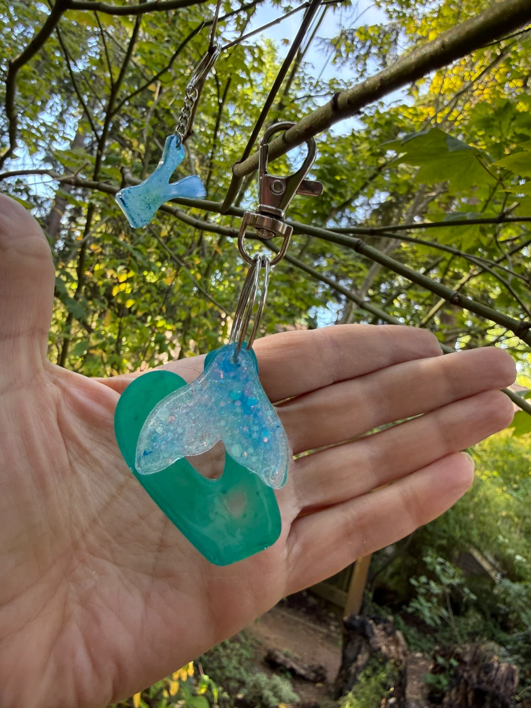 Handmade Resin Keychains - Various Designs - photo 2