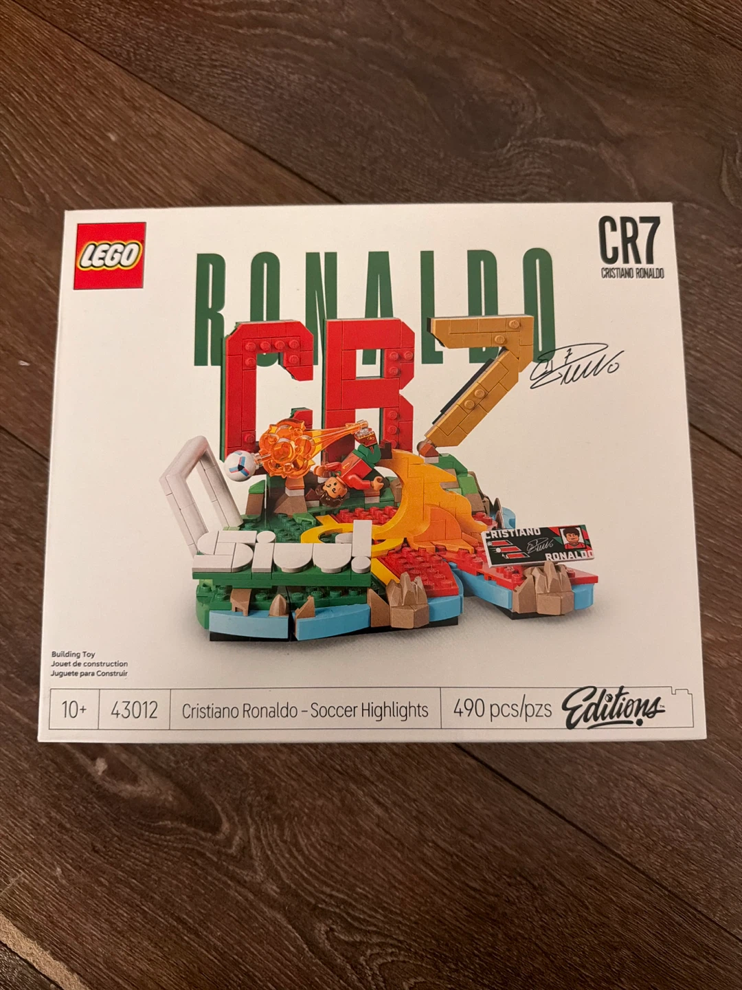 LEGO CR7 Cristiano Ronaldo Soccer Highlights Building Set 43012