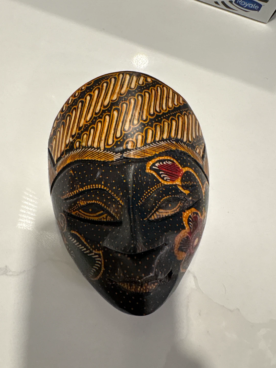 Decorative Wooden Mask - photo 2