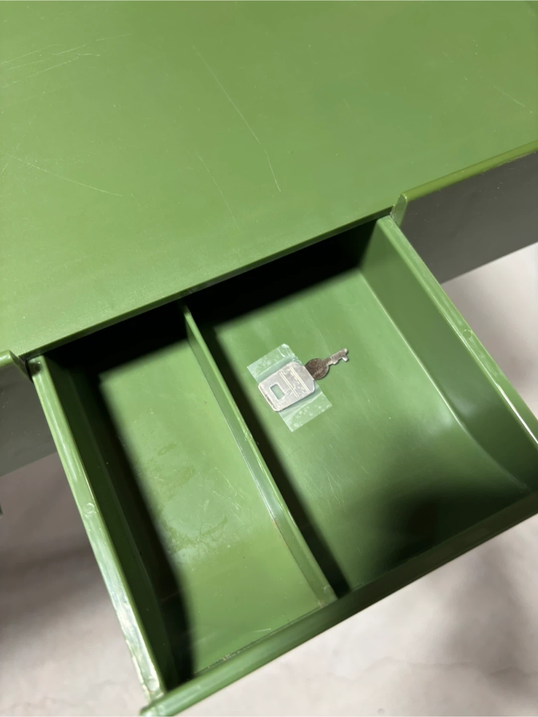 Folding Mahjong Table with Drawer - photo 2