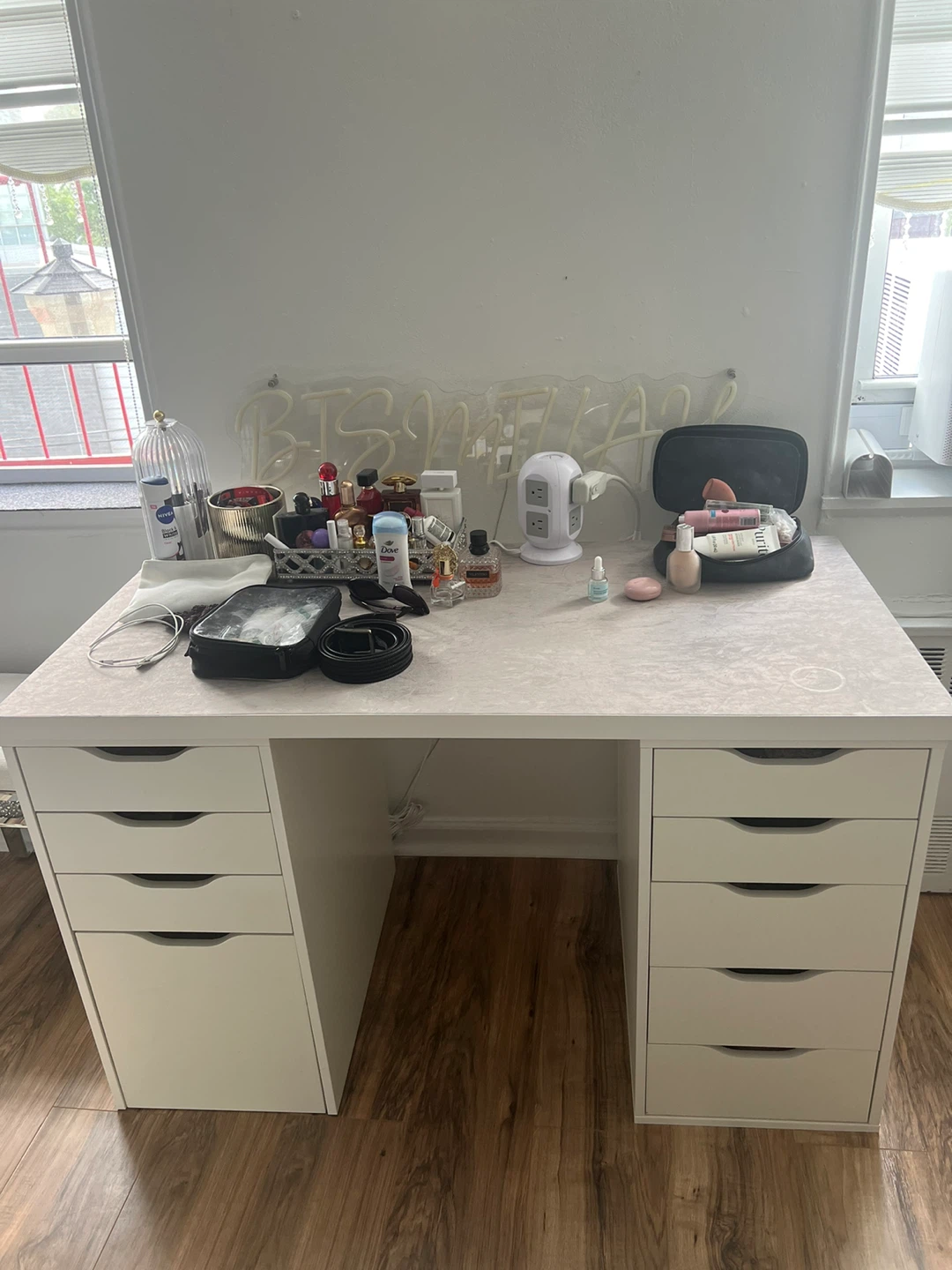 IKEA Alex 5 Drawer Desk - photo 3