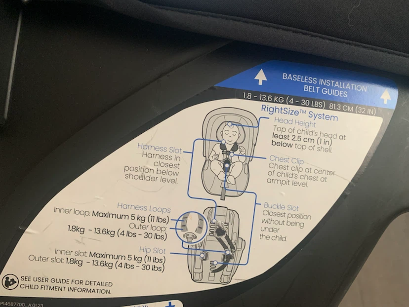 Britax Willow Onyx Car Seat Base - photo 5