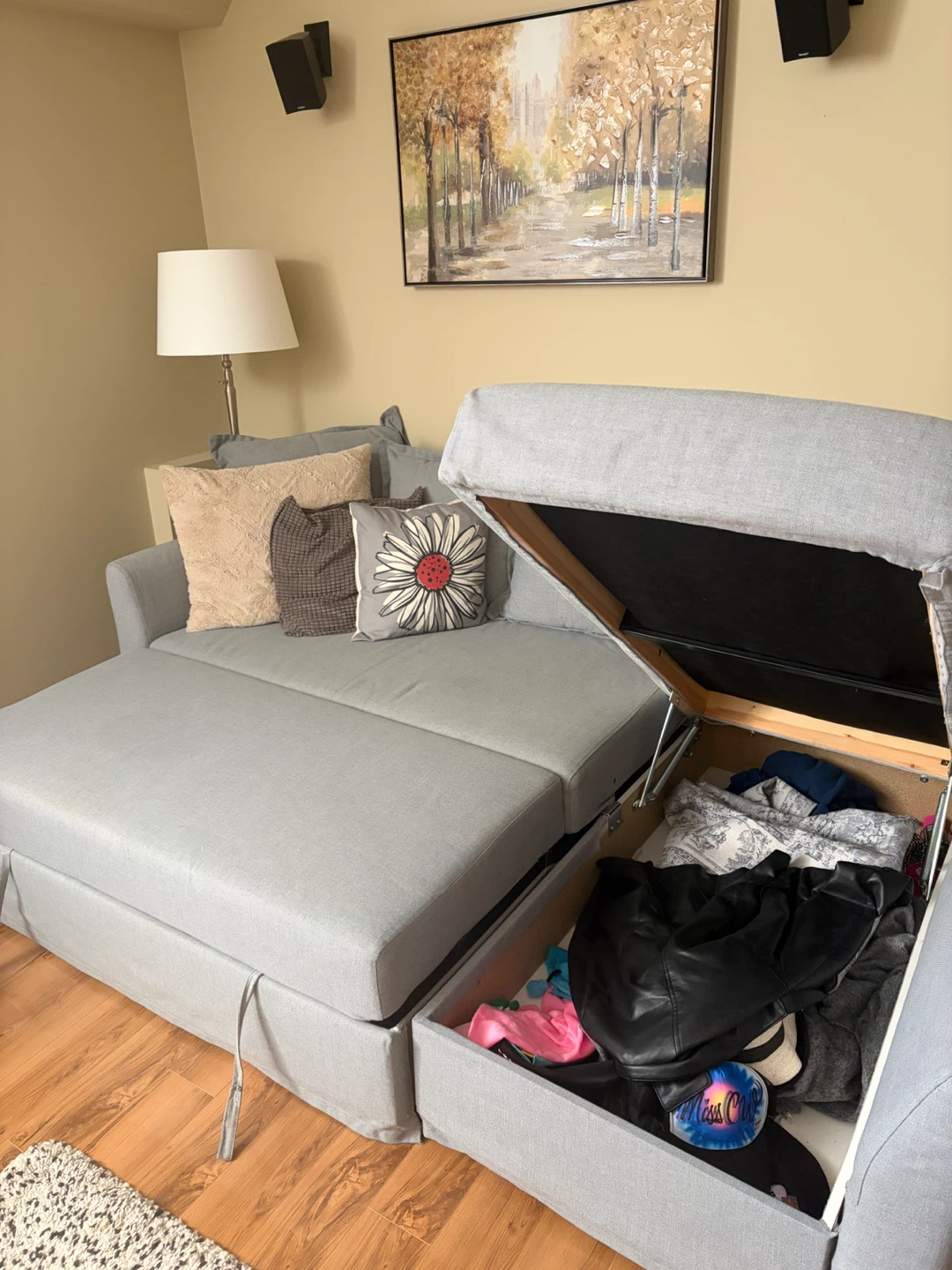 IKEA Sofa Bed & Storage - photo 2