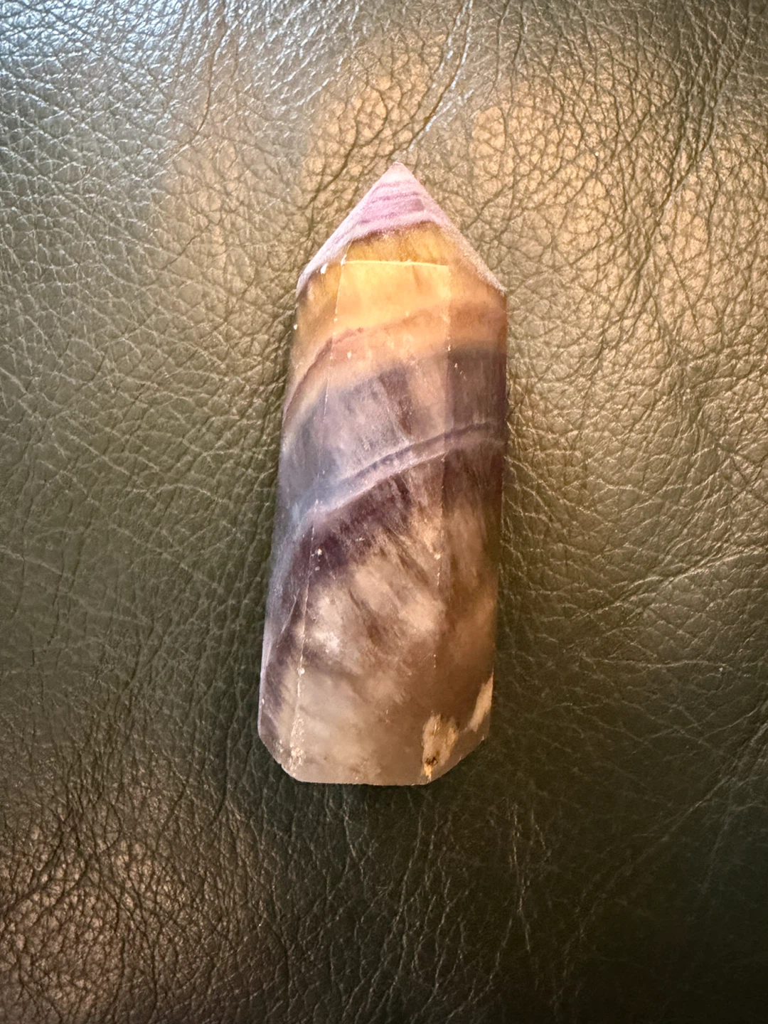 Polished Fluorite Crystal Point