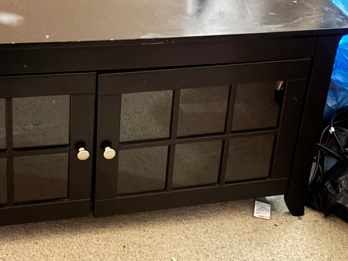Techcraft TV Stand with Glass Doors - photo 2