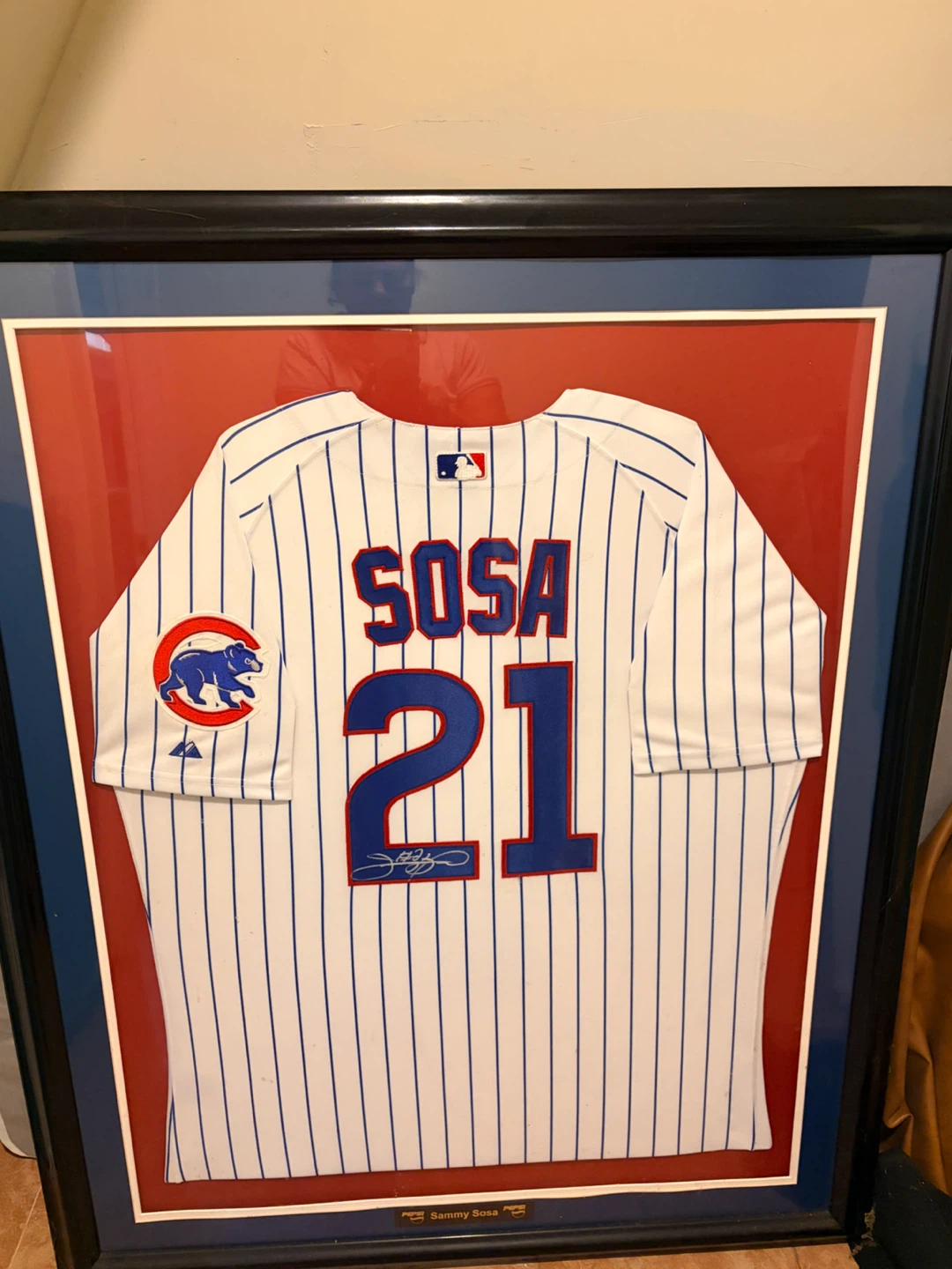 Sammy Sosa Chicago Cubs #21 Signed Jersey