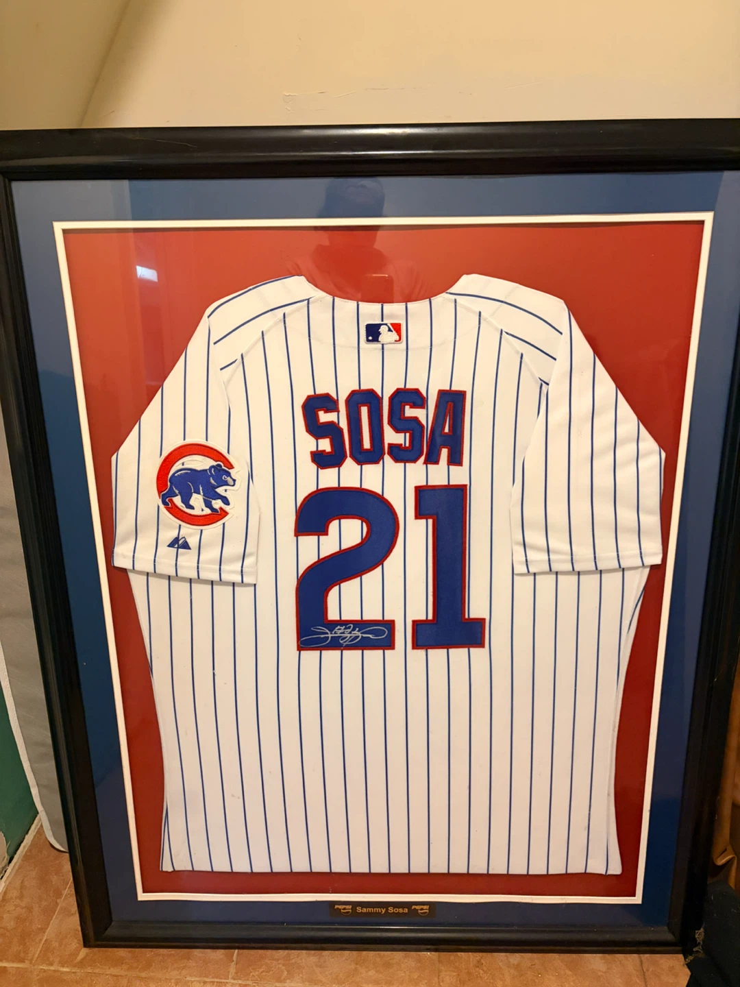 Sammy Sosa Chicago Cubs #21 Signed Jersey - photo 3