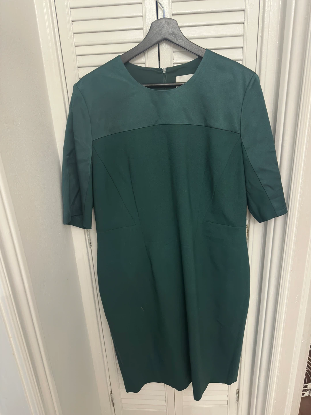 BOSS Women's Sheath Dress - Dark Green