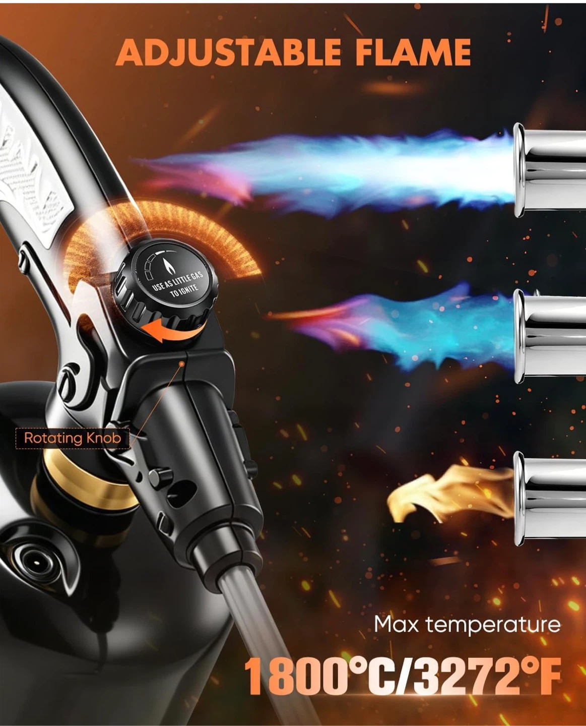 Saker Propane Torch Weed Burner - photo 2