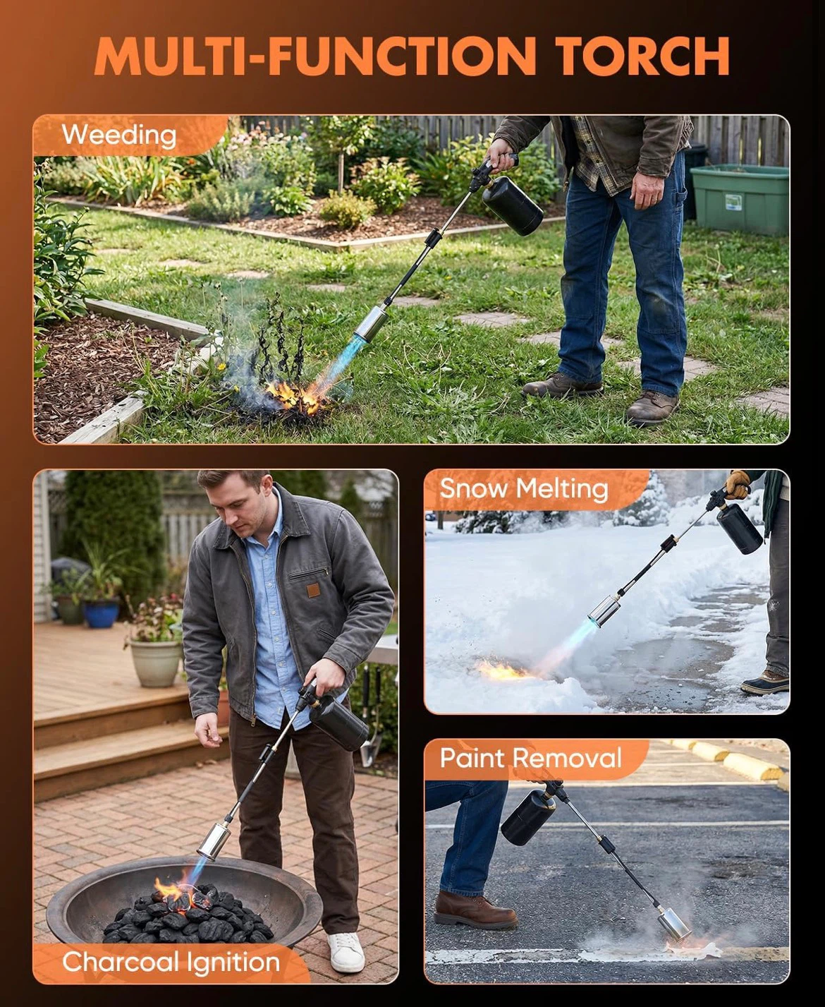Saker Propane Torch Weed Burner - photo 4