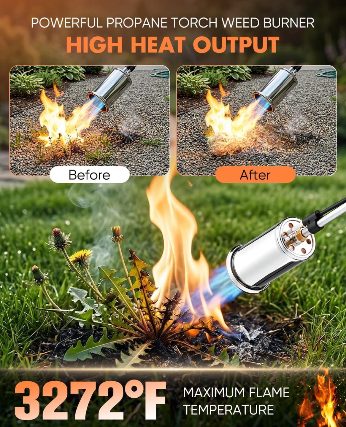 Saker Propane Torch Weed Burner - photo 5