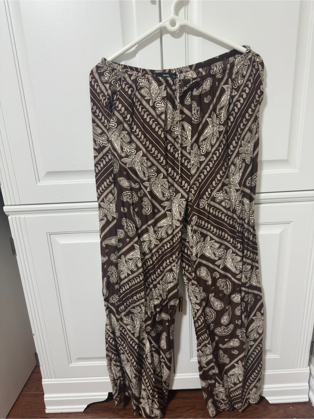 New Mango Women's Paisley Print Pants - Size S