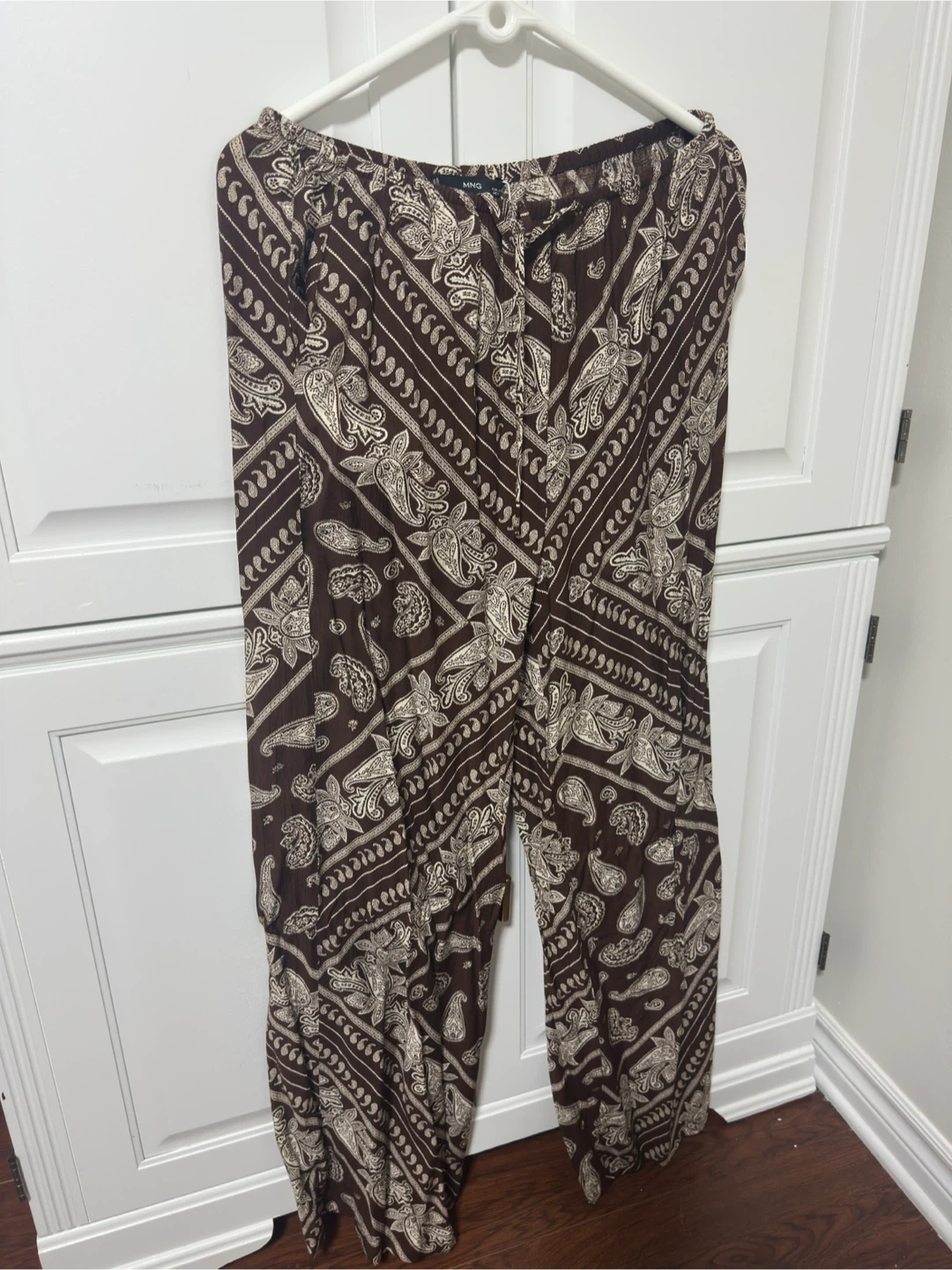New Mango Women's Paisley Print Pants - Size S - photo 2